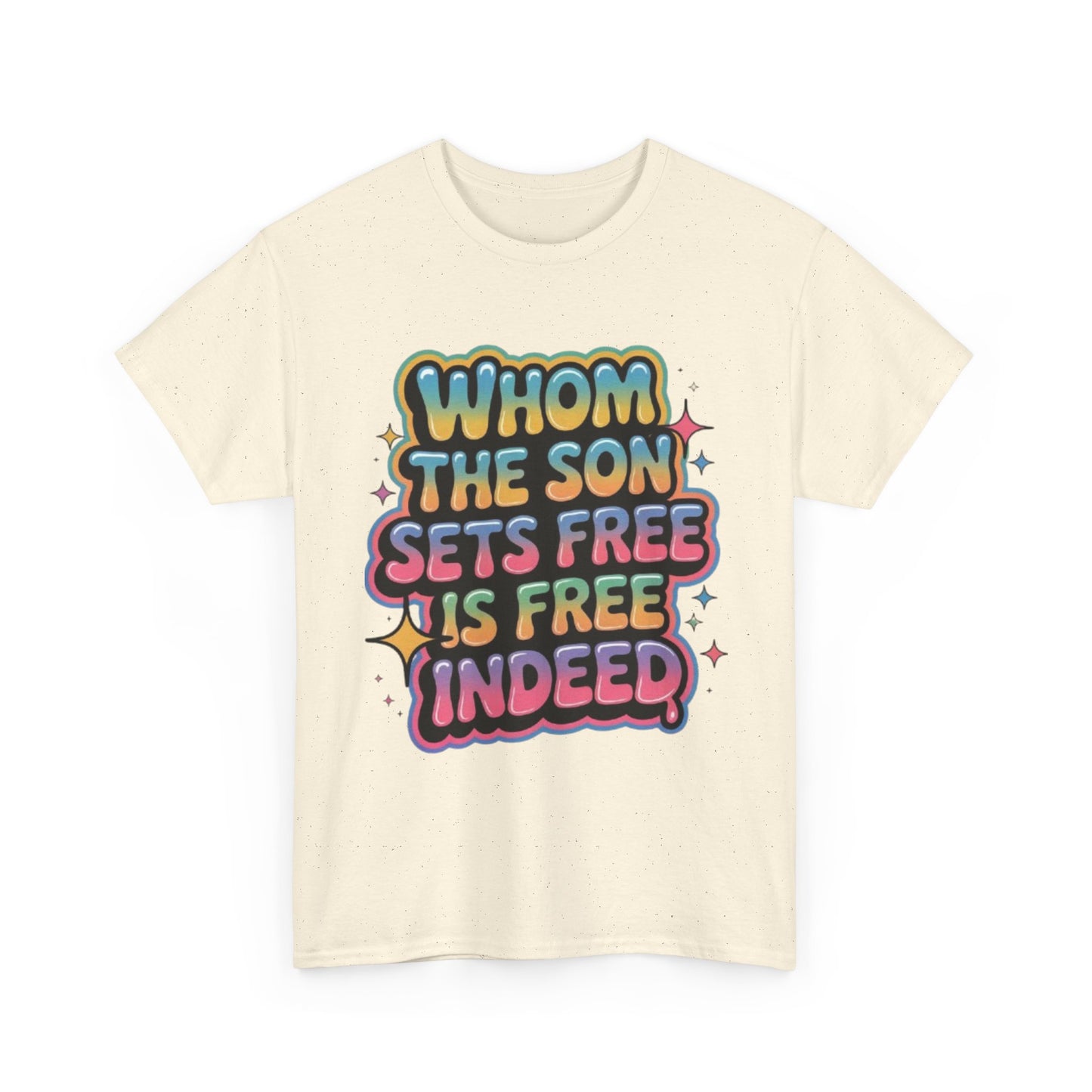 "Inspirational Tee | Cotton Shirt with Scripture Quote"
