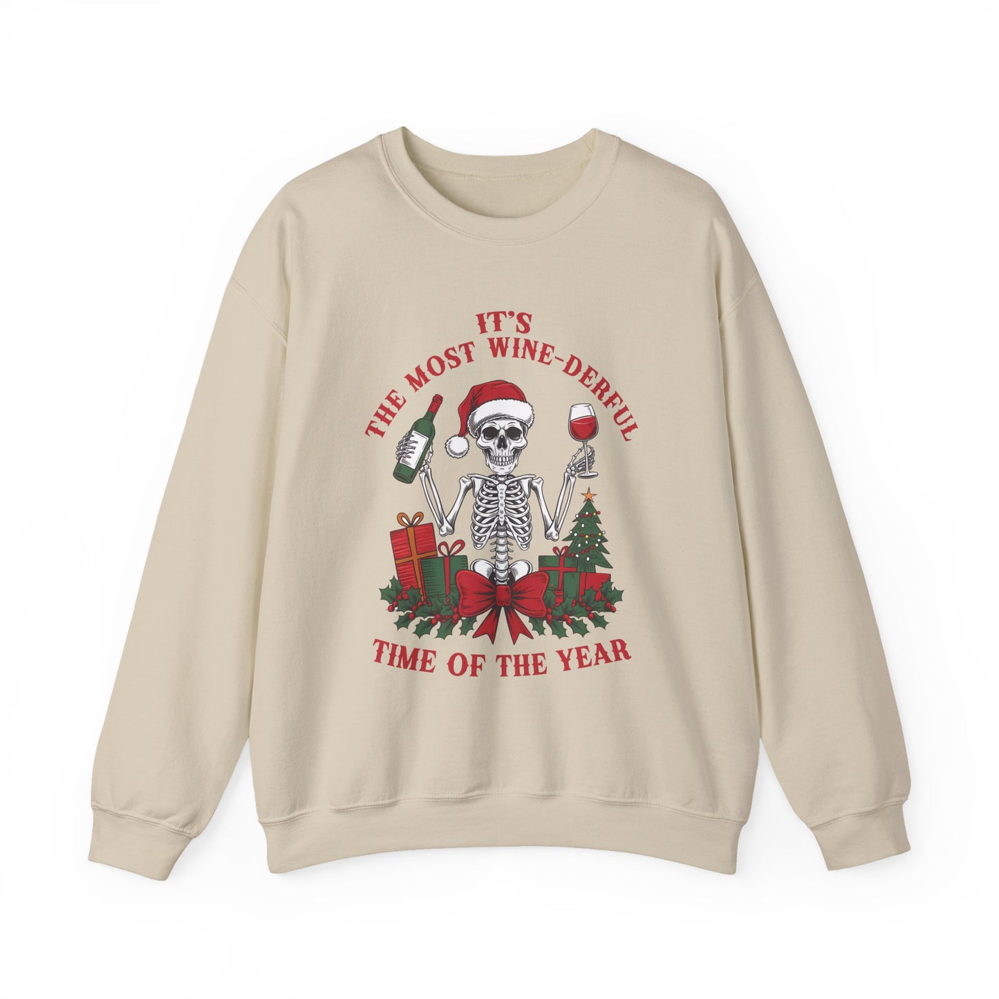 "Spooky Sips Sweatshirt | Wine-Lover’s Dream"