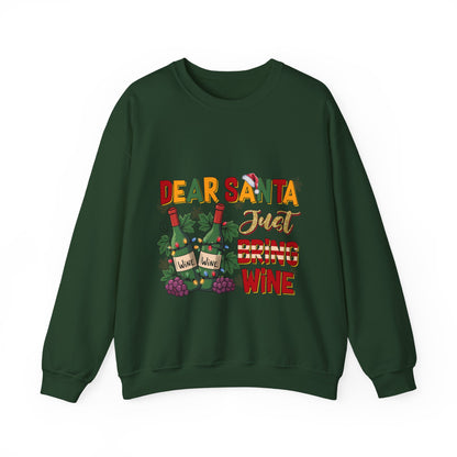 "Cozy Christmas Crewneck | Wine Lovers Edition"