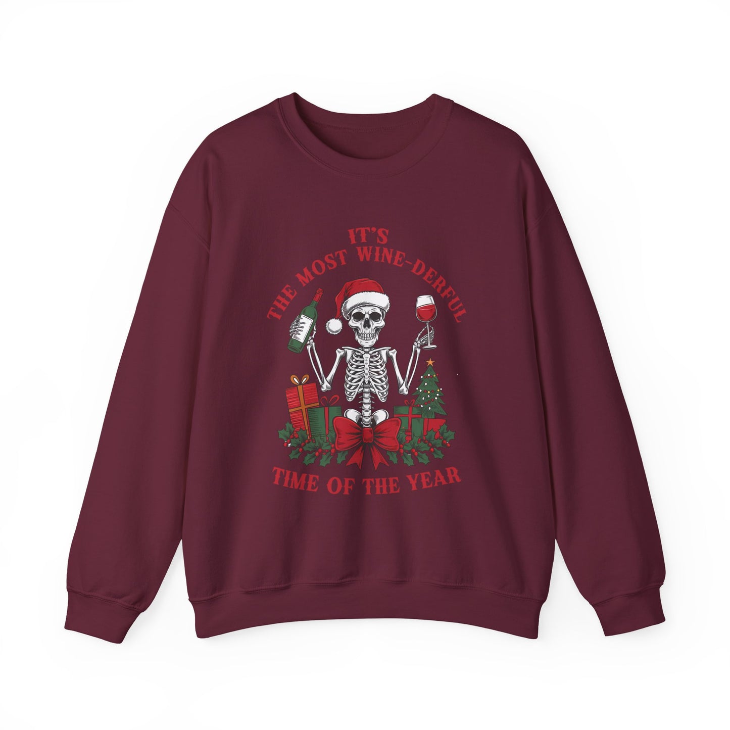 "Spooky Sips Sweatshirt | Wine-Lover’s Dream"
