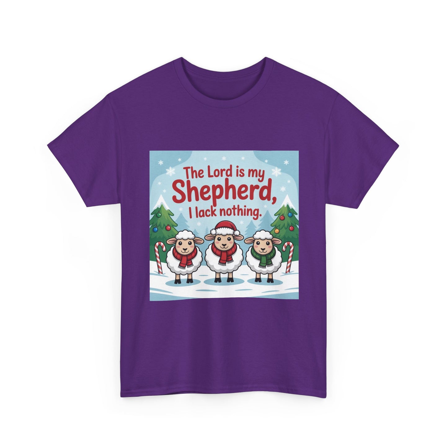 "Shepherd Christmas Tee | Holiday Graphic Shirt"