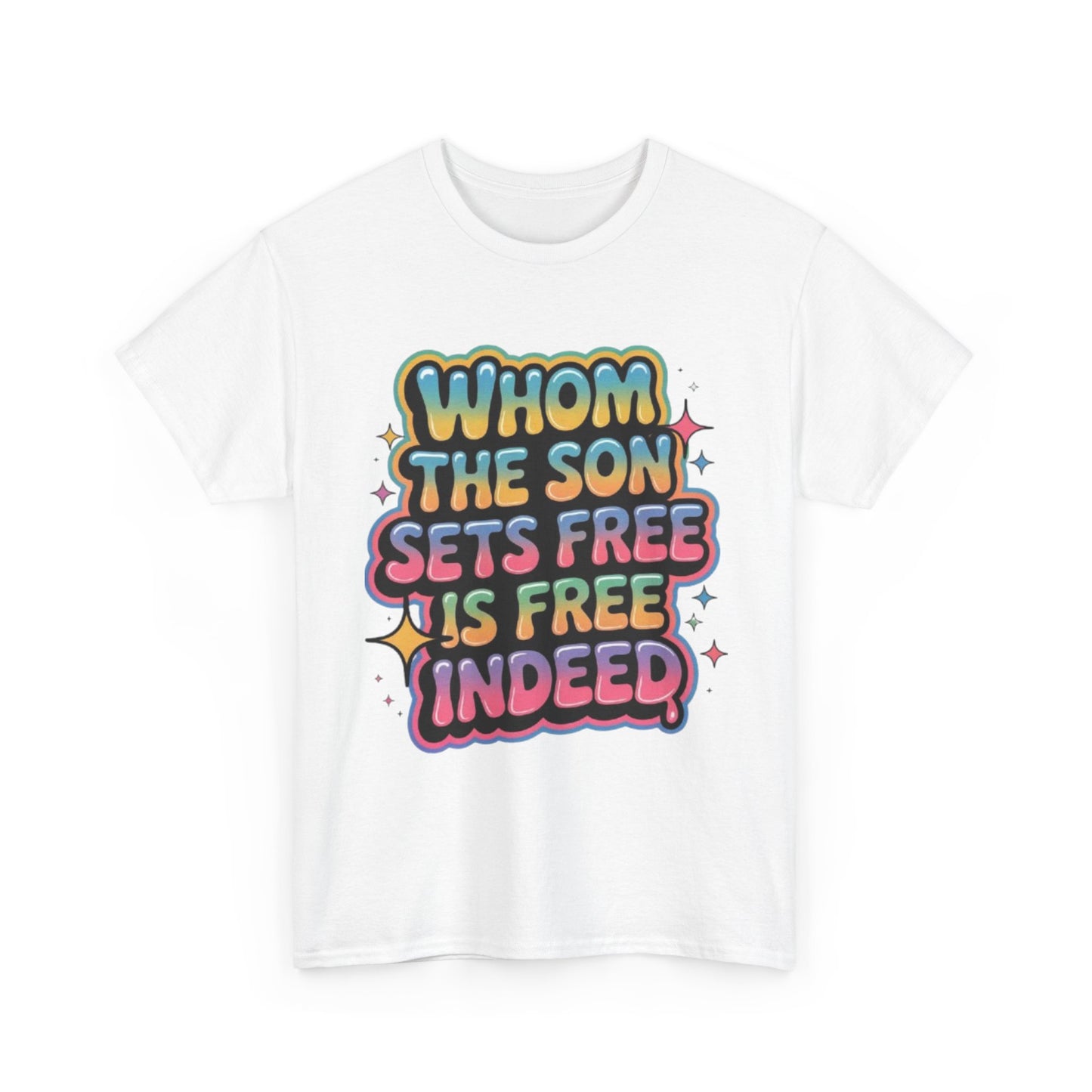 "Inspirational Tee | Cotton Shirt with Scripture Quote"