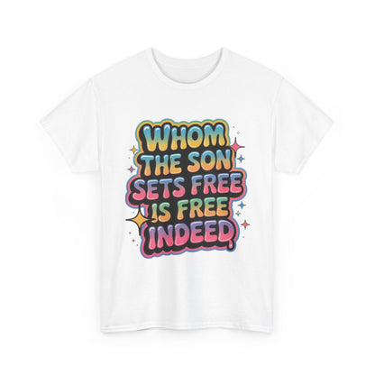 "Inspirational Tee | Cotton Shirt with Scripture Quote"