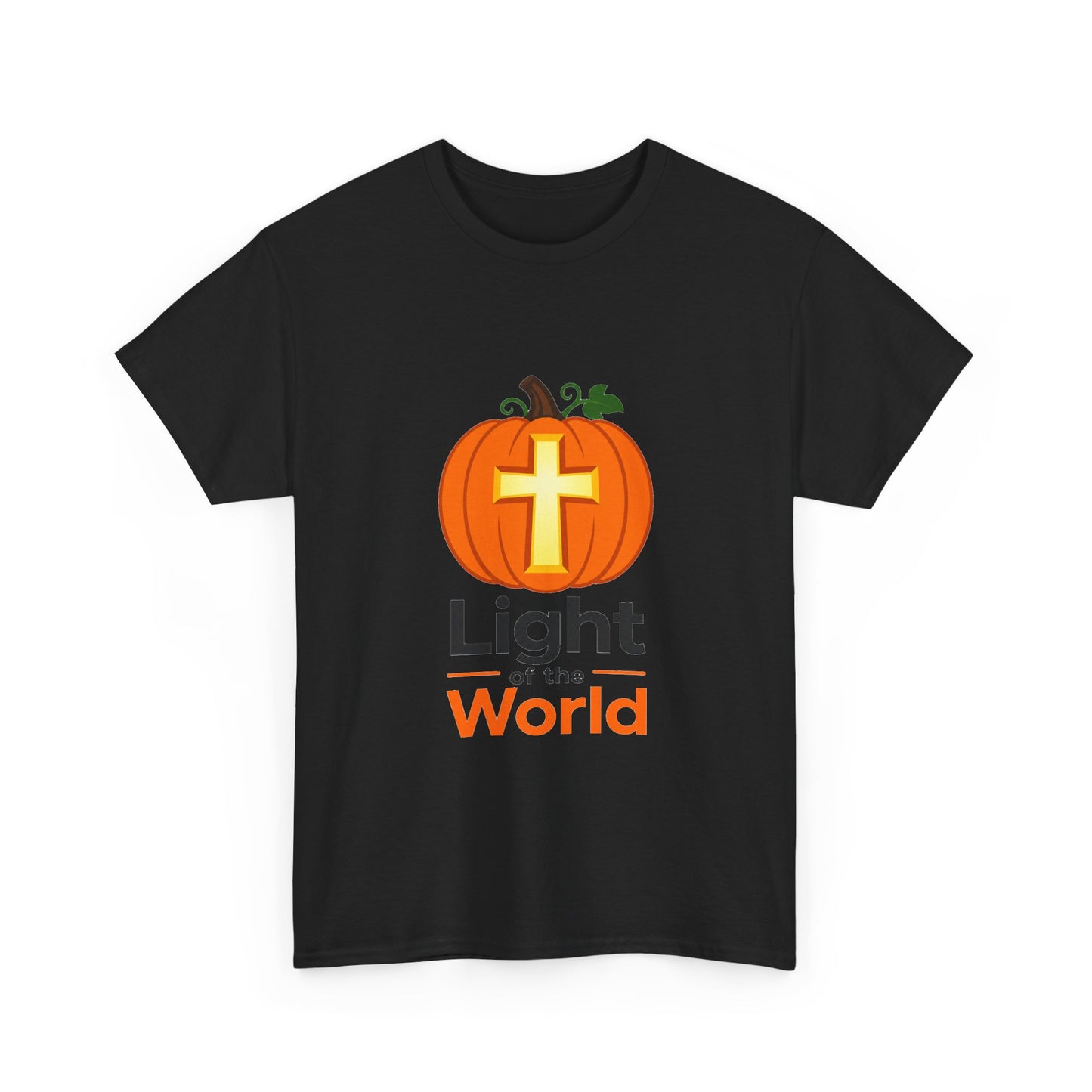 Light of the World - Christian Jack-O-Lantern T-Shirt
