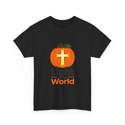 Light of the World - Christian Jack-O-Lantern T-Shirt