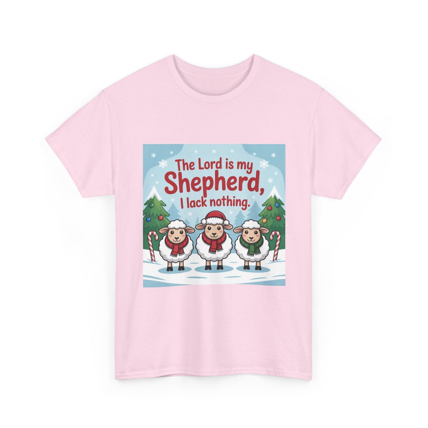 "Shepherd Christmas Tee | Holiday Graphic Shirt"