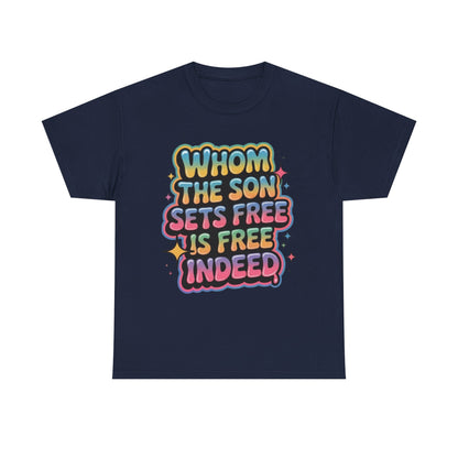 "Inspirational Tee | Cotton Shirt with Scripture Quote"