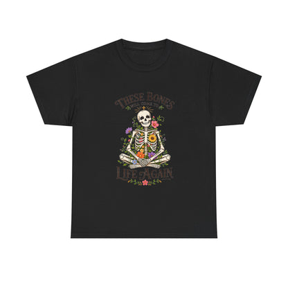 These Bones Will Come to Life Again - Christian Skeleton T-Shirt