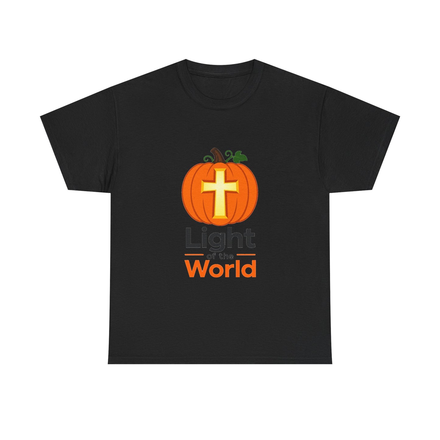 Light of the World - Christian Jack-O-Lantern T-Shirt