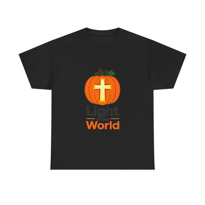 Light of the World - Christian Jack-O-Lantern T-Shirt