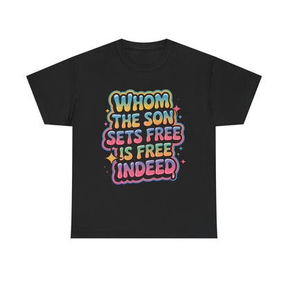 "Inspirational Tee | Cotton Shirt with Scripture Quote"