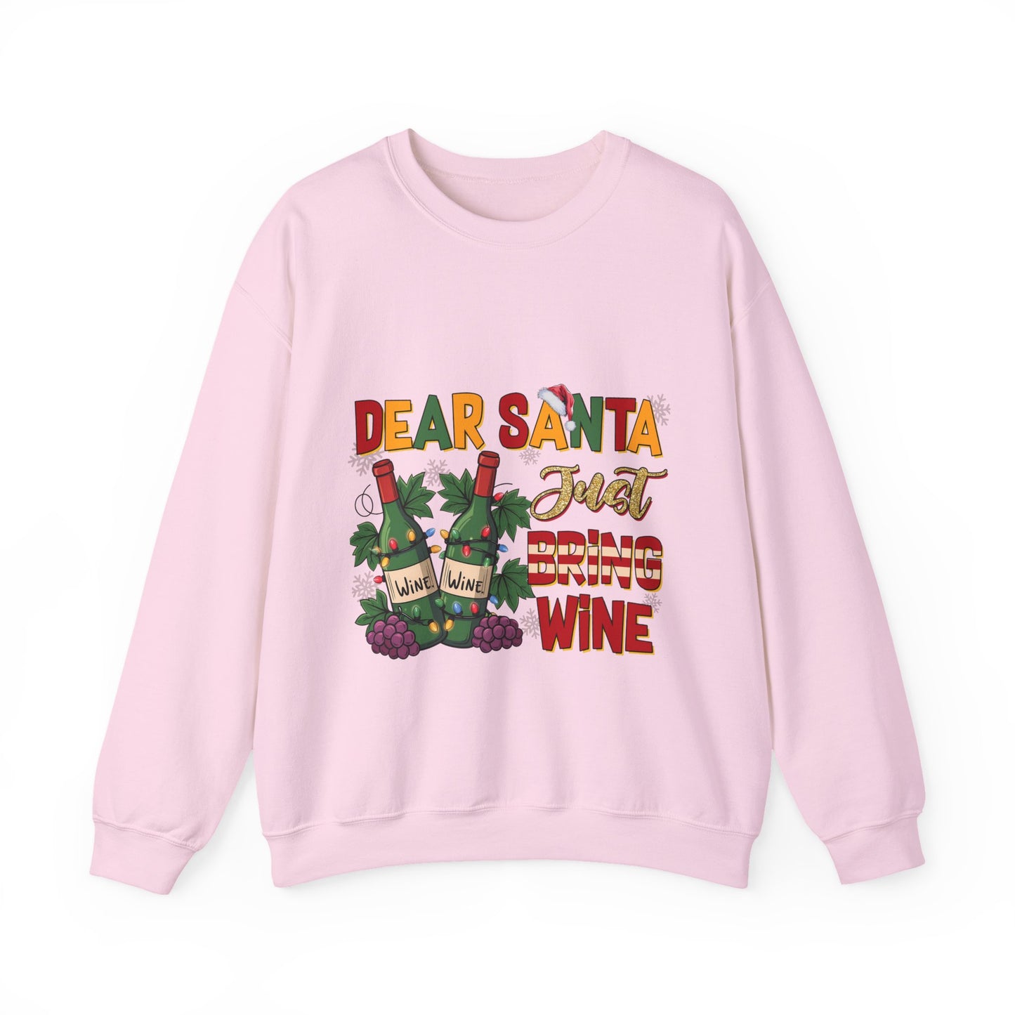 "Cozy Christmas Crewneck | Wine Lovers Edition"
