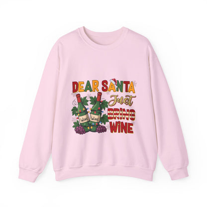 "Cozy Christmas Crewneck | Wine Lovers Edition"