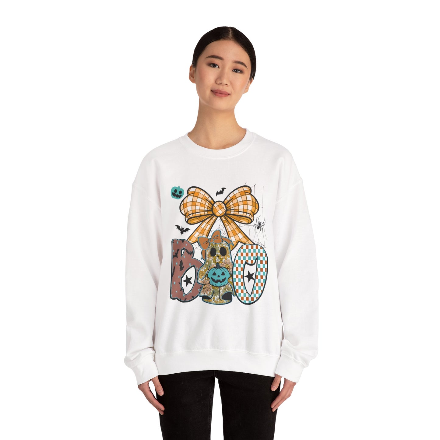 Halloween Boo Bear Sweatshirt | Cozy Fall Crewneck