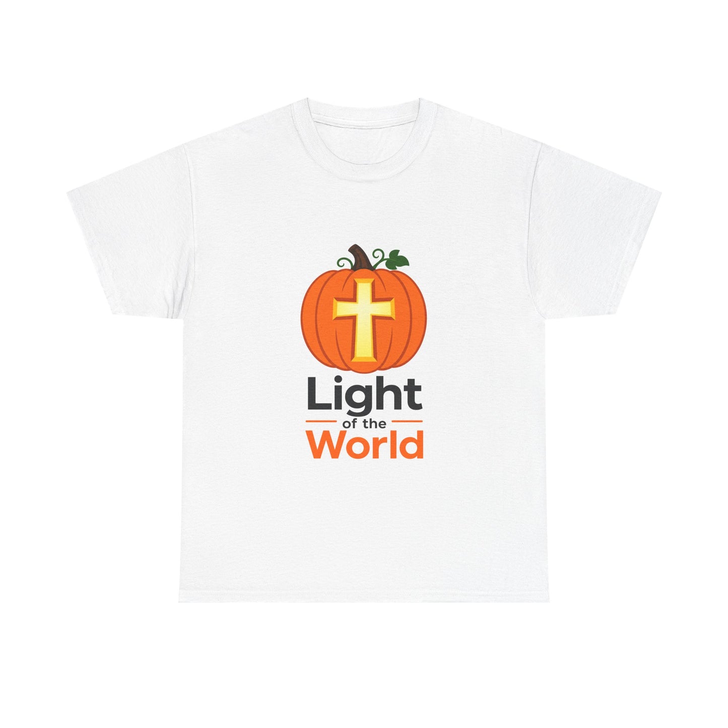 Light of the World - Christian Jack-O-Lantern T-Shirt