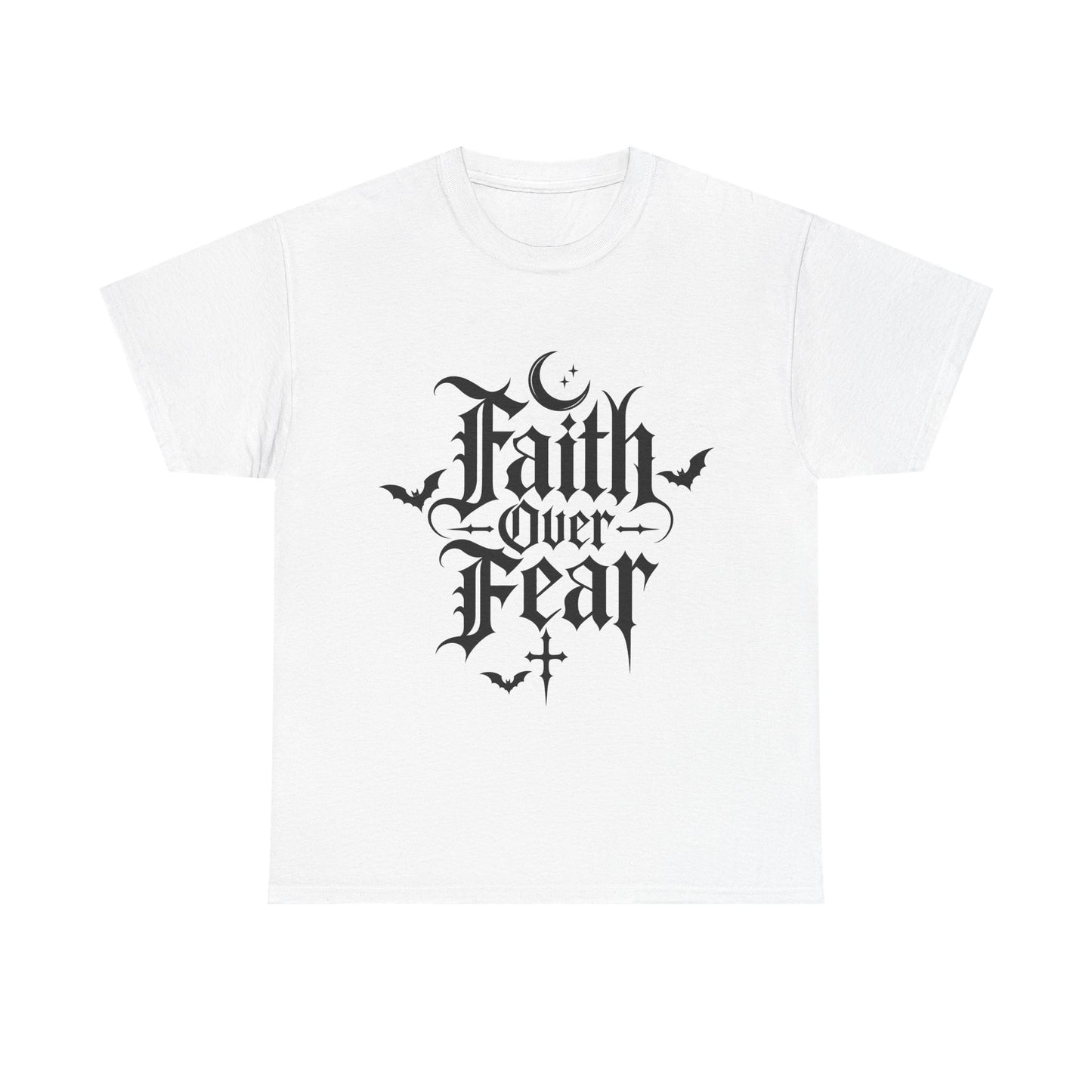 Faith Over Fear - Gothic Christian Halloween Streetwear