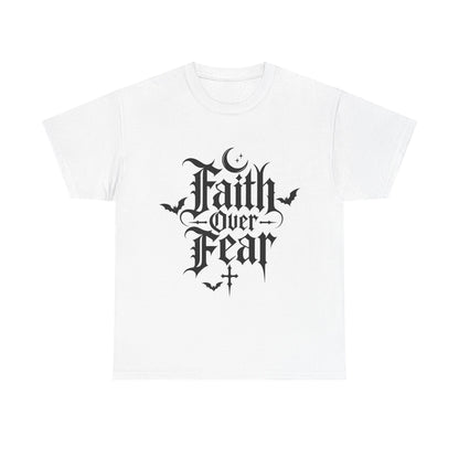Faith Over Fear - Gothic Christian Halloween Streetwear