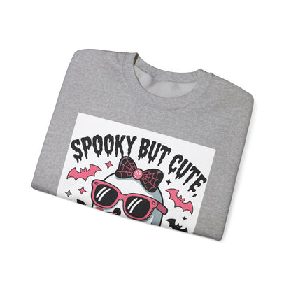 "Spooky Ghost Crewneck | Cozy Halloween & Fall Sweatshirt"