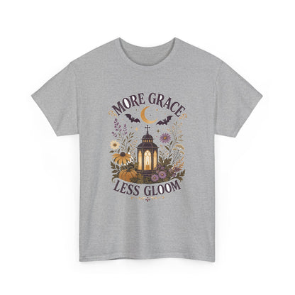 More Grace Less Gloom Christian Halloween Lantern T-Shirt