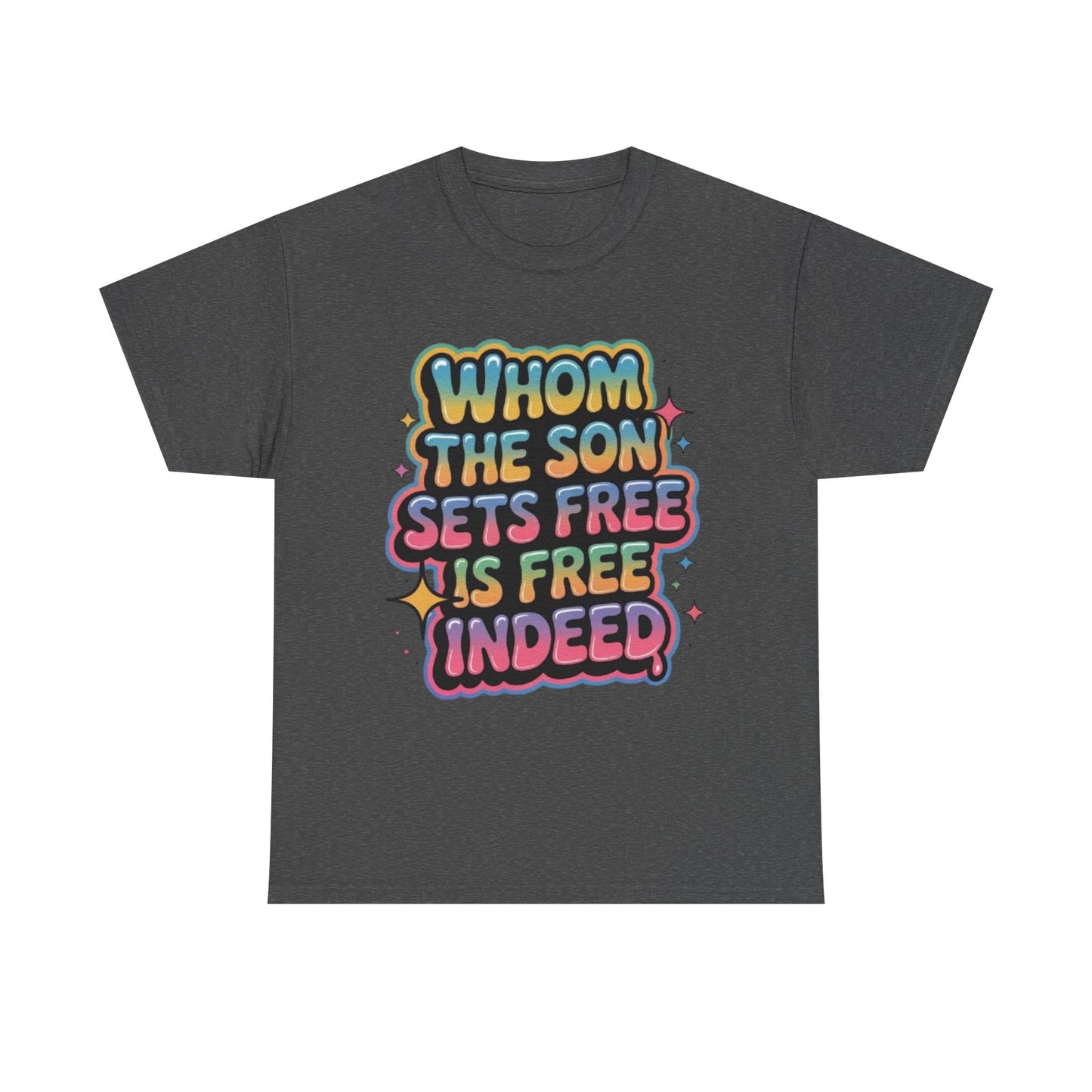 "Inspirational Tee | Cotton Shirt with Scripture Quote"