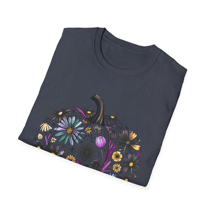 Fall Floral Pumpkin | Unisex T-Shirt