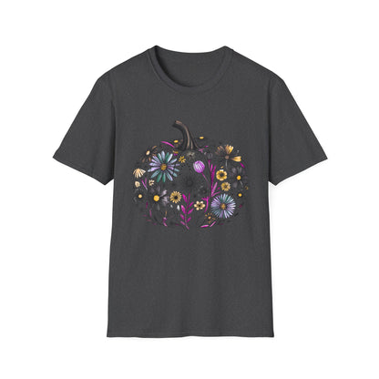Fall Floral Pumpkin | Unisex T-Shirt