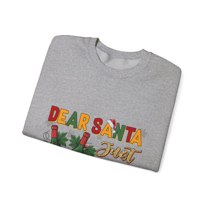 "Cozy Christmas Crewneck | Wine Lovers Edition"