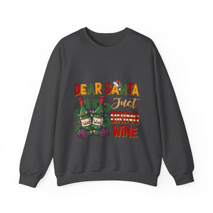 "Cozy Christmas Crewneck | Wine Lovers Edition"