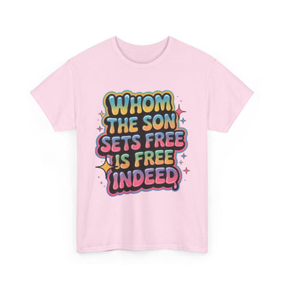 "Inspirational Tee | Cotton Shirt with Scripture Quote"