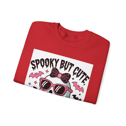 "Spooky Ghost Crewneck | Cozy Halloween & Fall Sweatshirt"