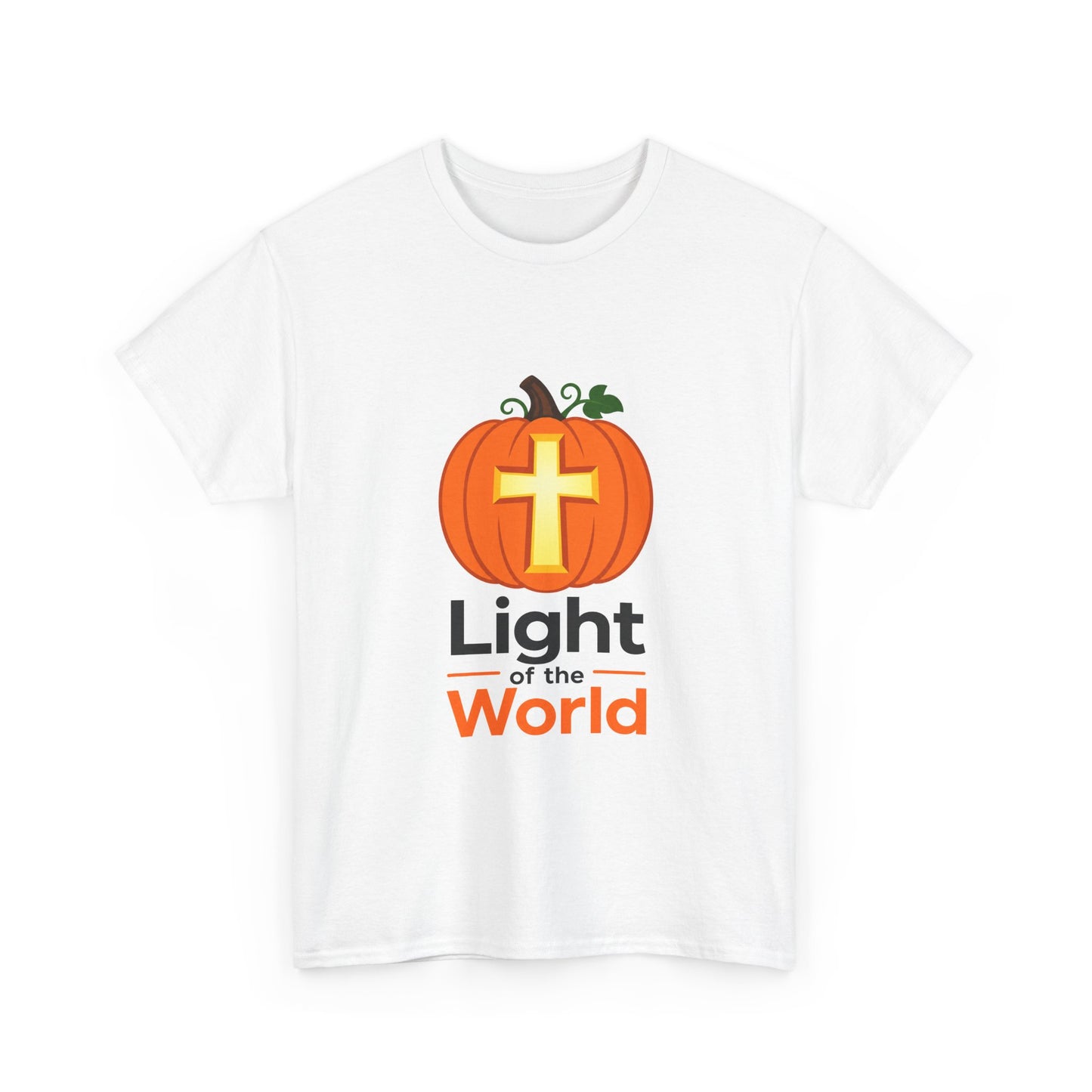 Light of the World - Christian Jack-O-Lantern T-Shirt