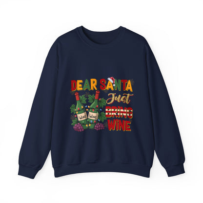 "Cozy Christmas Crewneck | Wine Lovers Edition"