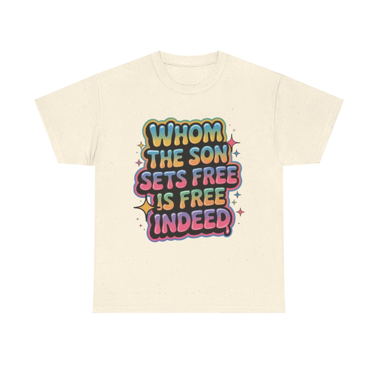 "Inspirational Tee | Cotton Shirt with Scripture Quote"