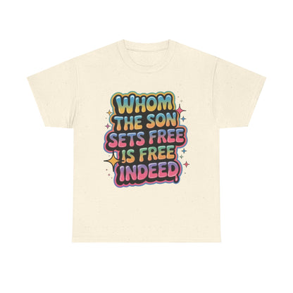 "Inspirational Tee | Cotton Shirt with Scripture Quote"