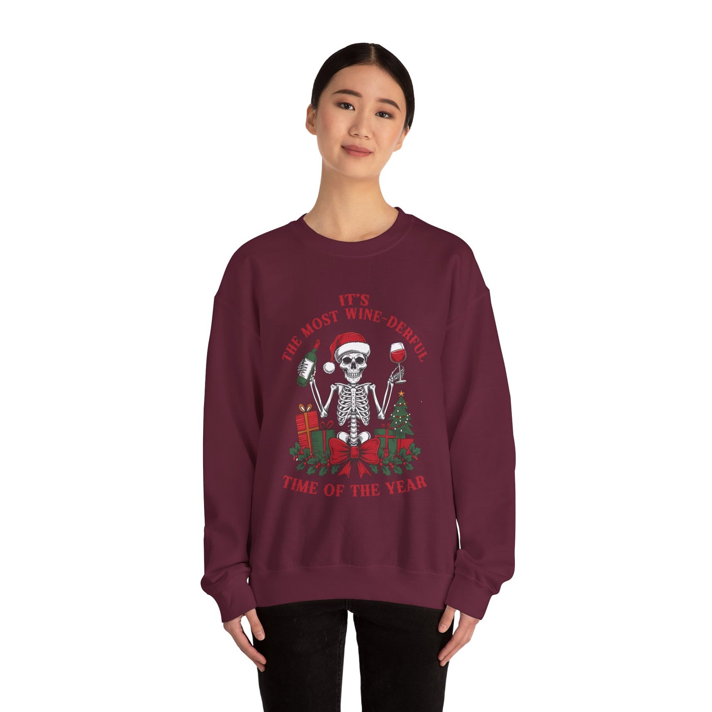 "Spooky Sips Sweatshirt | Wine-Lover’s Dream"