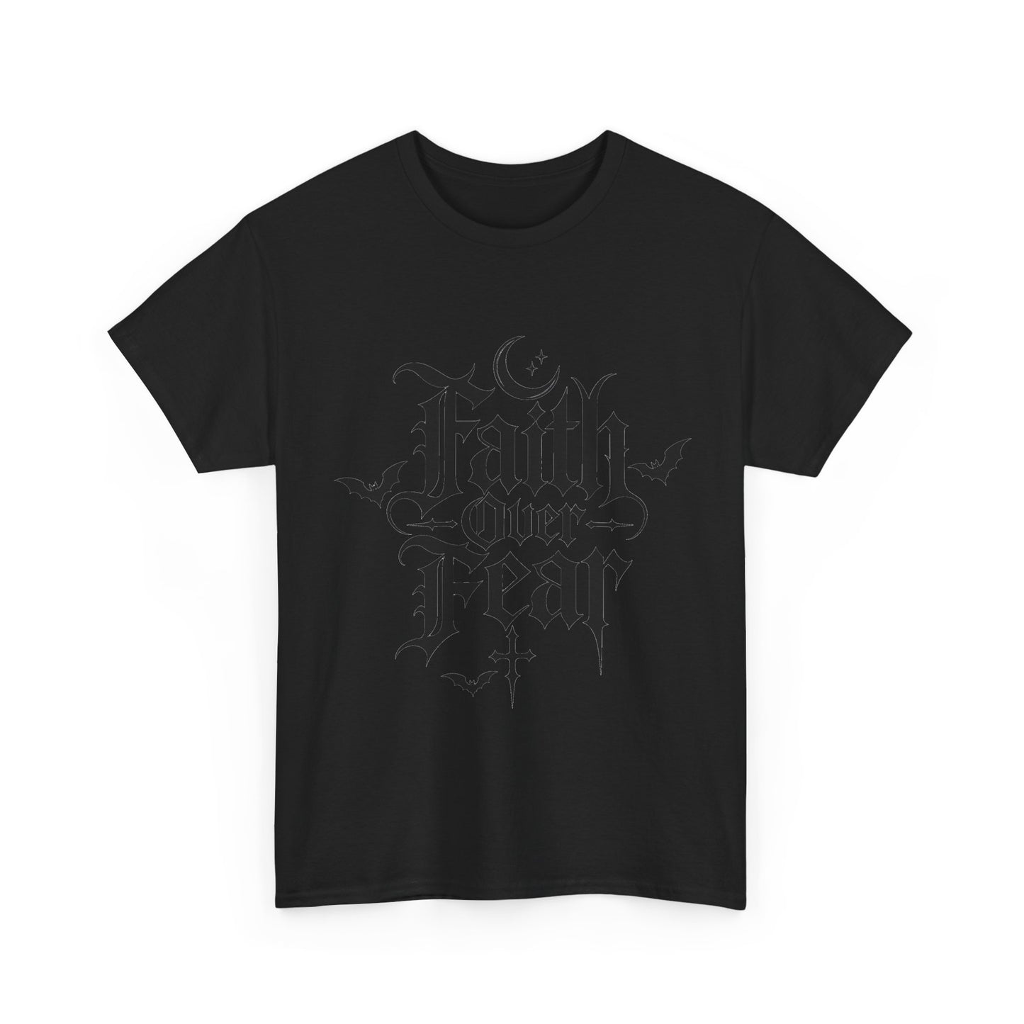 Faith Over Fear - Gothic Christian Halloween Streetwear