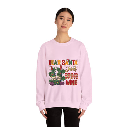 "Cozy Christmas Crewneck | Wine Lovers Edition"