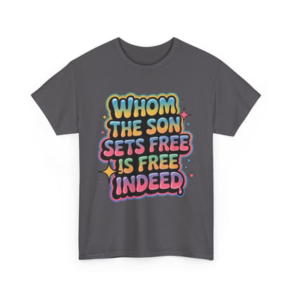 "Inspirational Tee | Cotton Shirt with Scripture Quote"