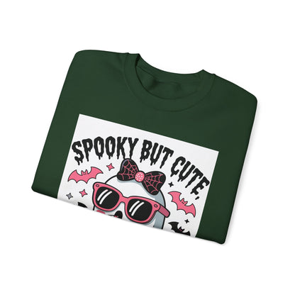 "Spooky Ghost Crewneck | Cozy Halloween & Fall Sweatshirt"