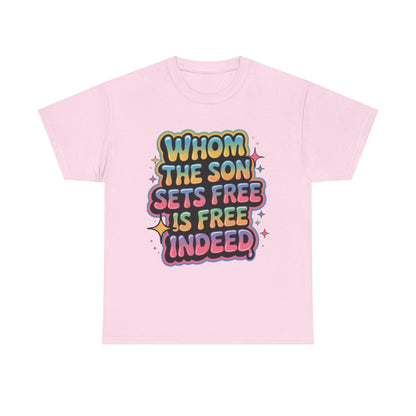 "Inspirational Tee | Cotton Shirt with Scripture Quote"