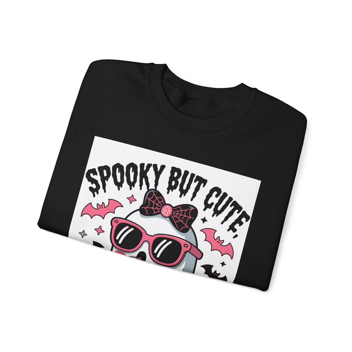 "Spooky Ghost Crewneck | Cozy Halloween & Fall Sweatshirt"
