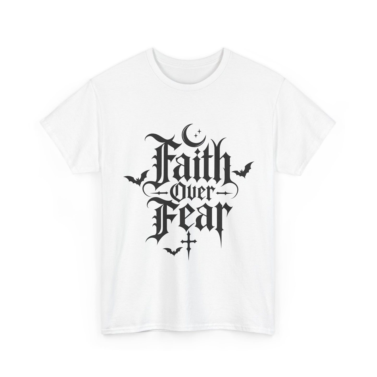 Faith Over Fear - Gothic Christian Halloween Streetwear