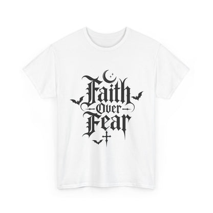 Faith Over Fear - Gothic Christian Halloween Streetwear
